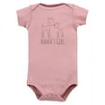 thumbnail image 5 of Hudson Baby Infant Girl Cotton Bodysuits, Fawn Cutie, 3-6 Months, 5 of 5