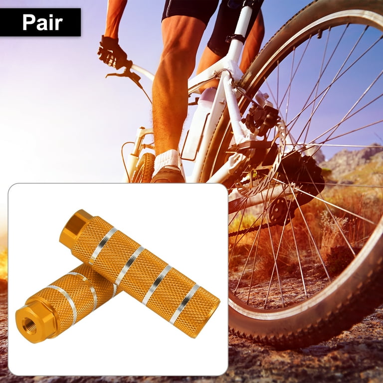 Motoforti Pair Rear Foot Pegs Aluminum Alloy for BMX, MTB