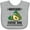 AC-Heather Grey, variant on Inktastic Avocado Every Day Boys or Girls Baby Bib