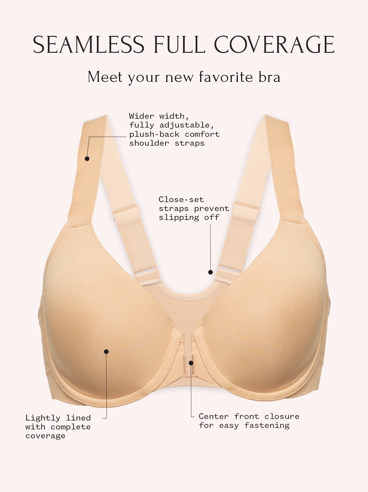 Felina | Utopia Front-Close Racerback T-Shirt Bra