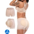 thumbnail image 1 of Qric Women Seamless Lace Butt Lifter Panties Padded Removable Enhancer Control Panties Body Shaper Underwear, 1 of 7