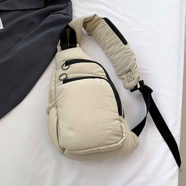 Bolso de pecho para mujer con correas ajustables, mochila ligera, mochila suave