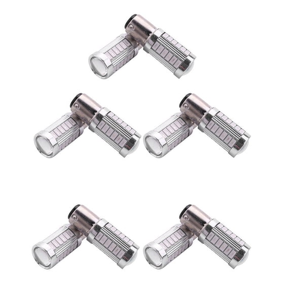 10Pcs Red 1157 P21/5W Bay15D Super Bright 33 Smd Led Auto Brake Lights Fog Lamp 21/5W Car Daytime Running Light Bulbs