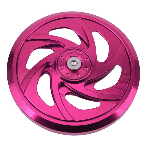 Cubierta del ventilador de refrigeración del motor de la motocicleta, decoración, regalo, accesorios de fácil instalación Rosa