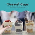 thumbnail image 3 of Vasos para postres Sammray de 5 oz, paquete de 100 con tapas y cucharas, 3 of 8
