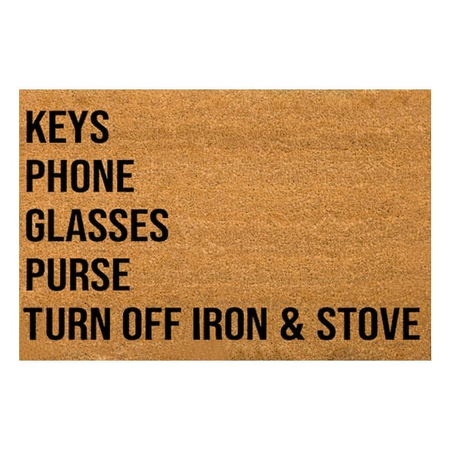 Alphabet, Bull Rug, Non-Slip Entrance Mat, Bathroom, Kitchen And Entrance Absorbent Floor Mats