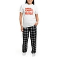 thumbnail image 5 of CafePress - This Is How I Roll Women's Light Pajamas - Women's Short Sleeve Print T-Shirt and Pants Light Cotton Pajama Set, 5 of 7