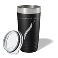 thumbnail image 2 of Greenwood Lake Map Tumbler Travel Mug Insulated Laser Engraved Coffee Cup New Jersey York 20 oz Black, 2 of 5
