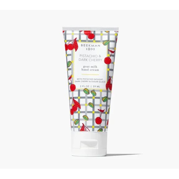Philosophy Pistachio & Dark Cherry Goat Milk Hand Cream, 2 oz – Hydrating Hand Lotion