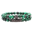 thumbnail image 1 of Brazalete hecho a mano Sonducket 2 pack/lote negro para mujeres Regalos de lujo para hombres, 1 of 6