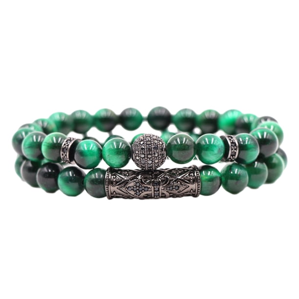 Brazalete hecho a mano Sonducket 2 pack/lote negro para mujeres Regalos de lujo para hombres