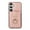 Rosegold, variant on for Samsung Galaxy S23 Wallet Case with Card Holder, PU Leather Case with Ring Holder Kickstand, Snap Button Card Slots Case for Women Men for S23 with Crossbody Strap - Rosegold