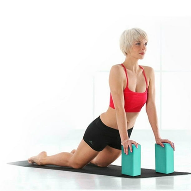 Gaiam Essentials Yoga Block (Set Of 2) - Supportive Foam Blocks - Soft