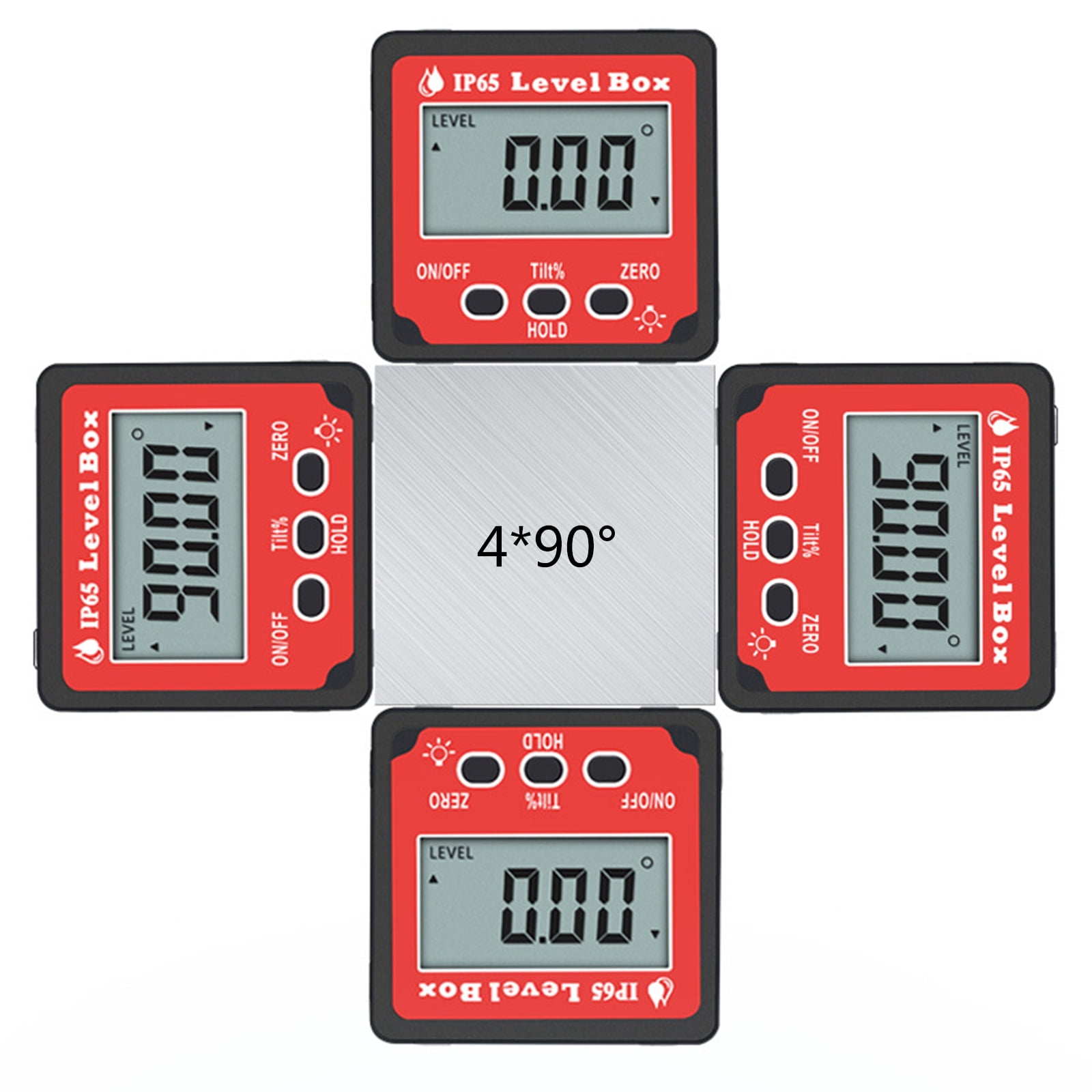 360 Degrees Digital Protractor Protractor Inclinometer Base Digital Gauge Tester