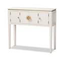 thumbnail image 1 of Baxton Studio Aiko Off White Finished 4-Door Wood Console Table, 1 of 9