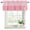 Pink, variant on Orange Anchor Curtain Valances for Windows, Kitchen Valance Window Treatments Panel 2 Pack, Modern Nautical White Geometric Stripes Rod Pocket Short Curtains for Bathroom Bedroom 42 x 12 Inch