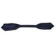 thumbnail image 4 of Corbata para hombre tejida sólida de moda perfecta para bodas, ropa informal, largo 118 cm ancho Azul, 4 of 6