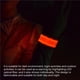 thumbnail image 4 of Sonducket 2 uds muñequera luminosa soporte para brazo correa para el brazo LED luz reflectante seguridad correr de noche ciclismo muñequera correa carpas No.1 Sonducket OD010327-01, 4 of 6
