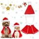 thumbnail image 1 of Disfraz de Navidad para perro gato, trajes de Navidad para mascotas, disfraz de gato de Navidad, disfraz de perro de Navidad, disfraz de Navidad para Navidad, fiesta, cumpleaños (B), 1 of 5