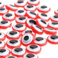 thumbnail image 3 of 100 unids / pieza seguridad ojos con lentejuelas de peluche muñeca animal reparación de bricolaje rojo yotijar Ojos Redondos de Muñeca de Seguridad, 3 of 10
