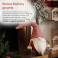 thumbnail image 6 of Alpine Corporation 29" H Christmas Santa Gnome with Warm White LED Lights and Timer, Indoor/Outdoor Light-Up Santa Statue Holiday Décor, 6 of 14