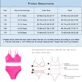 thumbnail image 3 of Girls Swimsuit Girls Swimsuit with Shorts Girls Two Pieces Swimsuit Bathing Suits for Girls 16-18Years Girls Fashion, 3 of 6