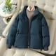 thumbnail image 5 of Chaqueta de algodón corta y gruesa para mujer, chaqueta de algodón holgada pequeña e informal para invierno, 5 of 6