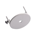 thumbnail image 4 of 1Piece Window Curtain Rod End Cap, Drapery Drape Pole Finals Head Fit for Home and Office Accessories White, 4 of 5