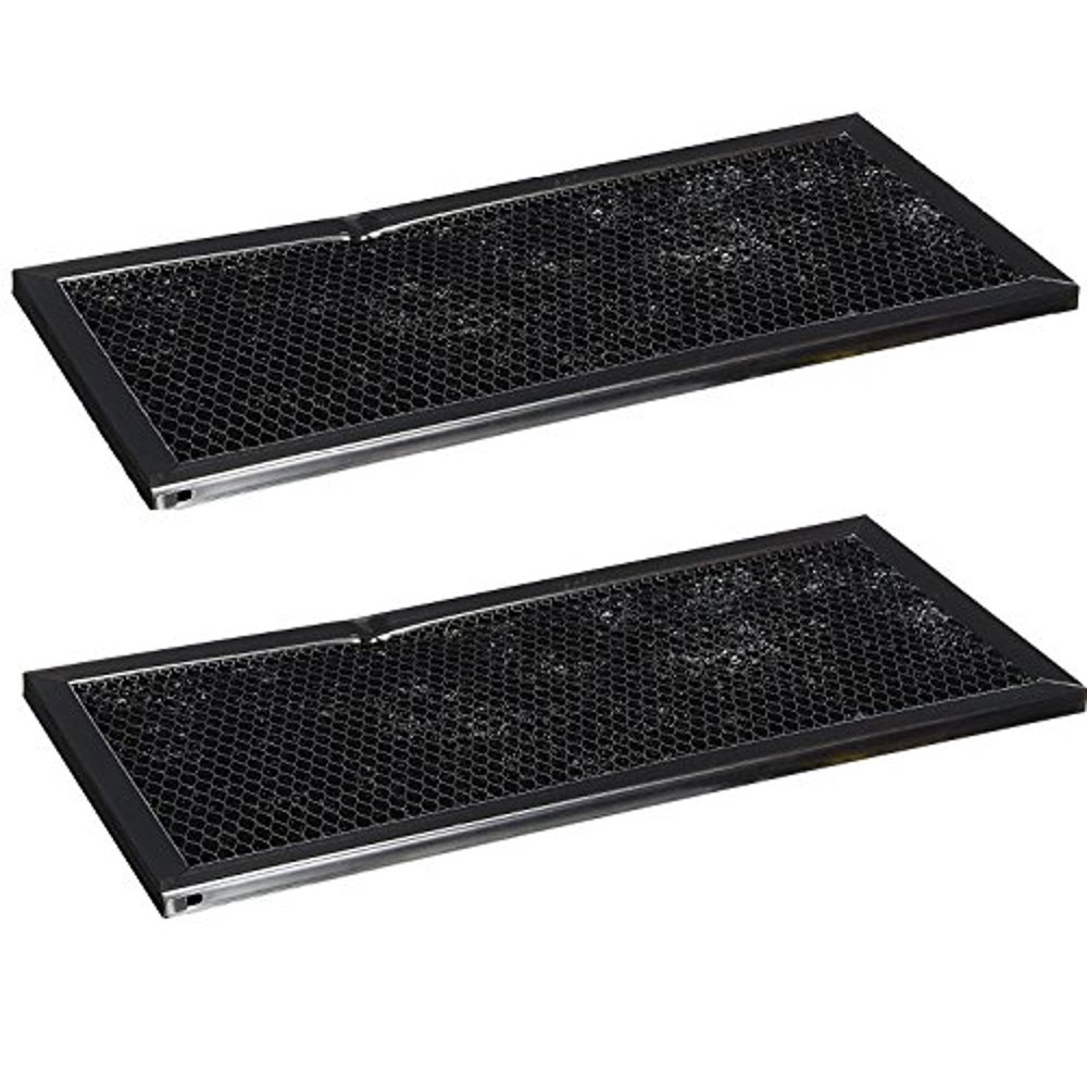 2 PACK 4393791 Whirlpool Microwave Hood Charcoal Filter Set Walmart