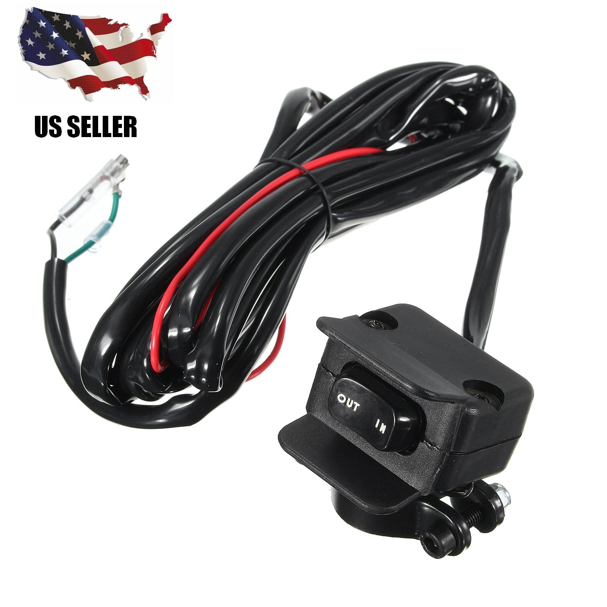3Meters Winch Rocker Switch Handlebar Control Line Warn