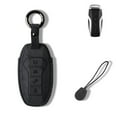 thumbnail image 2 of jiaping Car Key Case Suede Dustproof Stylish Automotive Accessories Smart Key Protective Black, 2 of 7