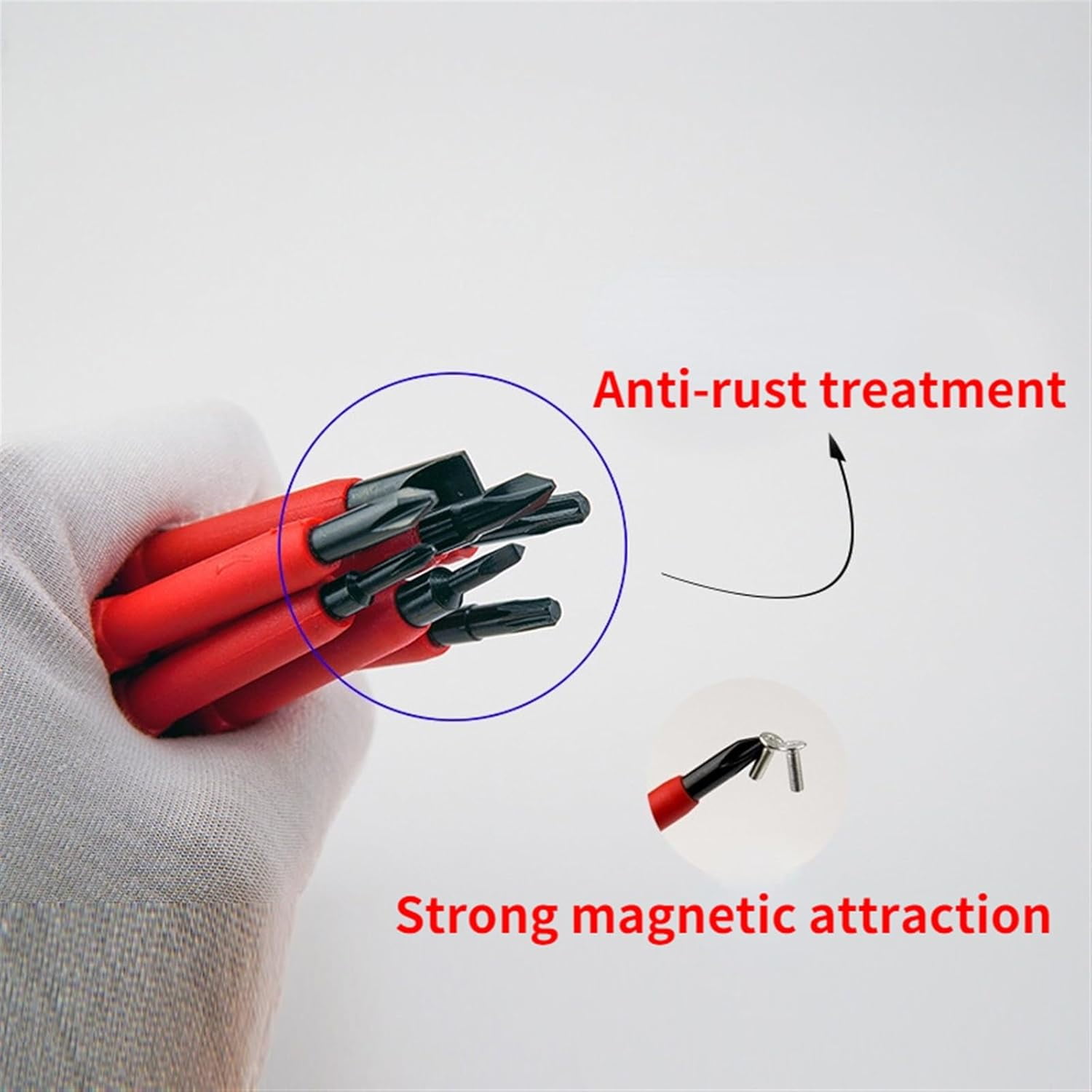 Gamvdout DIY Tool Kit 8PCS Screwdriver Bits Sets For Household Electrical Repairing Maintenance Hand Tools Tool Sets