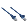 thumbnail image 3 of Intellinet Network Patch Cable, Cat5e, 15m, Blue, CCA, U/UTP, PVC, RJ45, Gold Plated Contacts, Snagless, Booted, Lifetime Warranty, Polybag - Patch cable - RJ-45 (M) to RJ-45 (M) - 15 m - UTP - CAT 5e - molded, snagless - blue, 3 of 3