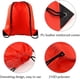 thumbnail image 4 of 2pcs Drawstring Backpack Bags Cinch Sack Bulk String Backpack Storage Bag, 4 of 5