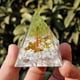 thumbnail image 1 of Mini pirámide de cristal natural, generador de energía, cuarzo, amatista, curación espiritual, cristal, chakra, pirámide de resina, 1 of 6