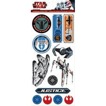 - Creative Imaginations - Star Wars Collection - Chipboard Stickers - NEW