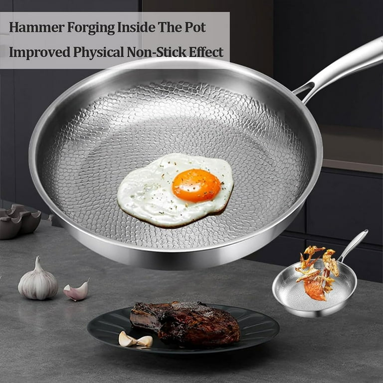 Tipanexi Titanium Pan Pro with Lid, 2026 New Titaniums Frying Pans