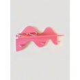 thumbnail image 3 of Wavy Floating Shelves For Wall Shelf With Hooks Key Holder Purse Rack Hanger 15", 3 of 6