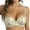 507_White, variant on KOKOPARK Jelly Bras for Women Wirefree Lace Bralette Half of Cup High Supportive 1/2 Cups Balconette Bra Green