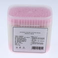thumbnail image 3 of Wooden cotton swabs, pack of 200, double tip, pink cotton swabs, 3 of 8