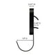 thumbnail image 3 of Ganchos de pared 3M CLAW, 11,34 kg, pesados, para colgar, paquete de 4, 3 of 9