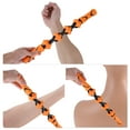 thumbnail image 4 of Unique Bargains 1 Pc Comfortable Roller Manual Massager Tools 18.9"x1.97"x1.97" Orange, 4 of 6