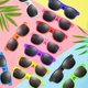thumbnail image 2 of Gafas de sol de fiesta Morcheiong, 12 unidades, colores neón, unisex, para niños, 2 of 7