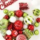 thumbnail image 4 of Dinheiro 65PCS Adornos de Bolas de Navidad, Adornos Colgantes de Boda Festivos Inastillables Pintados Decoración del Árbol de Navidad, 4 of 6