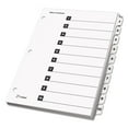 thumbnail image 4 of Cardinal OneStep Numbered Index System 10 x Divider(s) - Printed Tab(s) - Digit - 1-10 - 10 Tab(s)/Set - 9" Divider Width x 11" Divider Length - Letter - 8 1/2" Width x 11" Length - 3 Hole Punched - W, 4 of 4