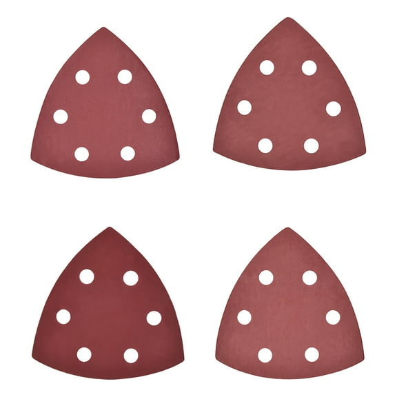 20pcsTriangle Detail Sander Sandpaper,Sanding Paper Sander Pads Sheet Assorted 6 Hole 1000/1200/1500/2000 Grits