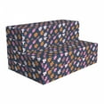 thumbnail image 1 of Autumn Foldable Mattress, Oak Leaf Acorns Fall Season, 74.8" x 39.4", Grey Pink and Pale Orange, by Ambesonne, 1 of 6