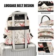 thumbnail image 3 of FORMRS Mini Backpack Purse for Women Quilted Travel Daypack Casual Shoulder Bag, Light Starfish, 3 of 7
