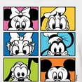 thumbnail image 3 of Mickey & Friends - Mickey Friends Grid - Juniors Cropped Cotton Blend T-Shirt, 3 of 5