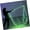 Green Glow, variant on HONCLL LED Light Praise Dance Flag Banners for Adults and Girls with Easy to Use Poles
